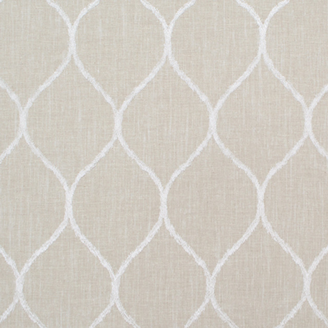 As You Go Beige by Carole Fabric Moonstone 52% Cotton, 25% Rayon, 18% Polyester, 5% Linen India N/A 7 1/2" V, 4 1/4" H 52"  - Fabric Carolina -