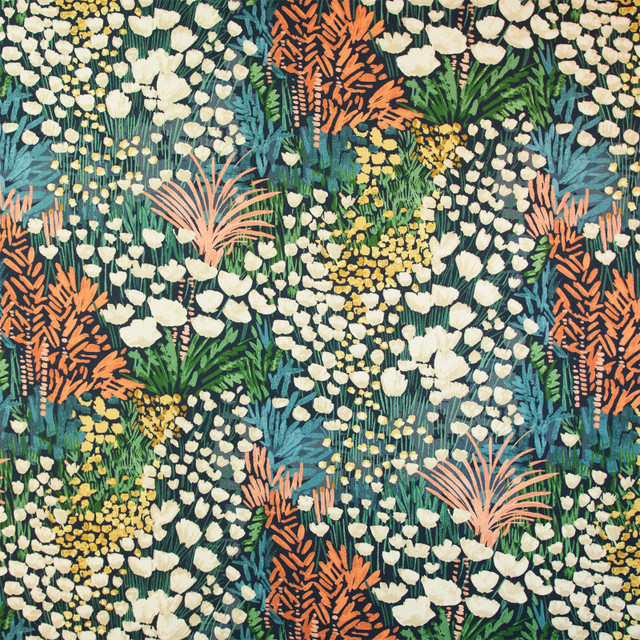 Alshire Blue by Mitchell Fabric #2209 - Garden Prints 100% Cotton Imported Dry Cleaning Recommended </p><p>Repeat: Horizontal: 27.5 and Vertical: 27.5 54 - Fabric Carolina -