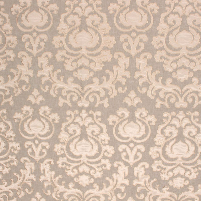Trocadéro Damask Silver Oak by RM CoCo Fabric