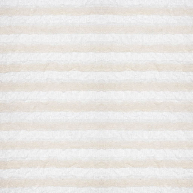 Painterly Stripe Wide-Width Sheer Sandstone by RM CoCo Fabric