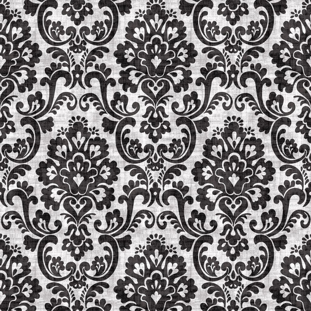 Frescato Damask White Knight by RM CoCo Fabric