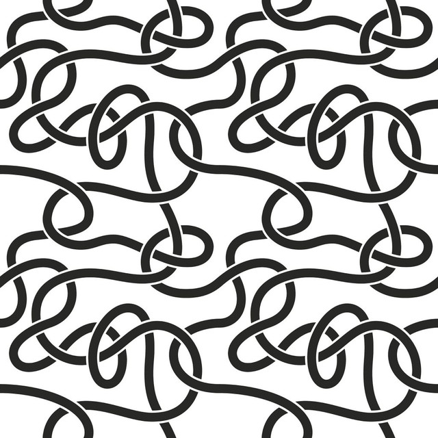 Noodle Doodle Piano by RM CoCo Fabric