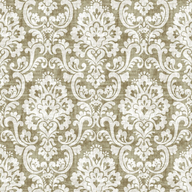 Frescato Damask Reversal Linen by RM CoCo Fabric