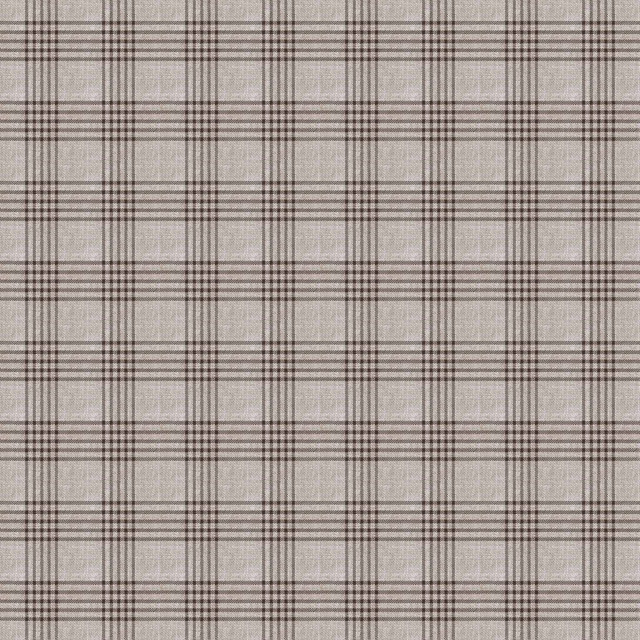 French Plaid Chocolat by RM CoCo Fabric