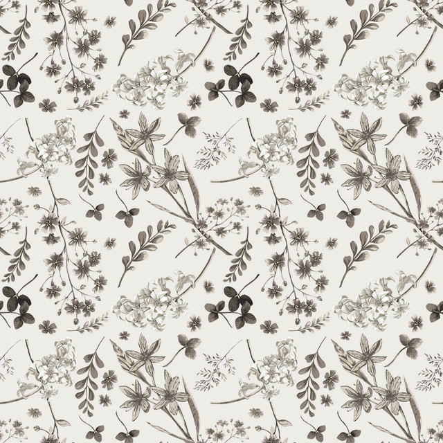 Wildflower Mono Vanilla Bean by RM CoCo Fabric