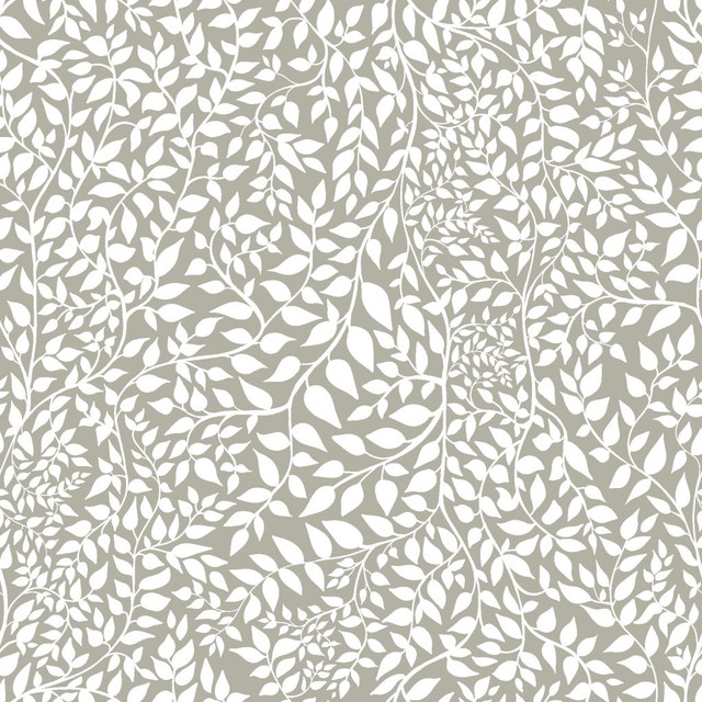 Leafy Reversal Greige by RM CoCo Fabric