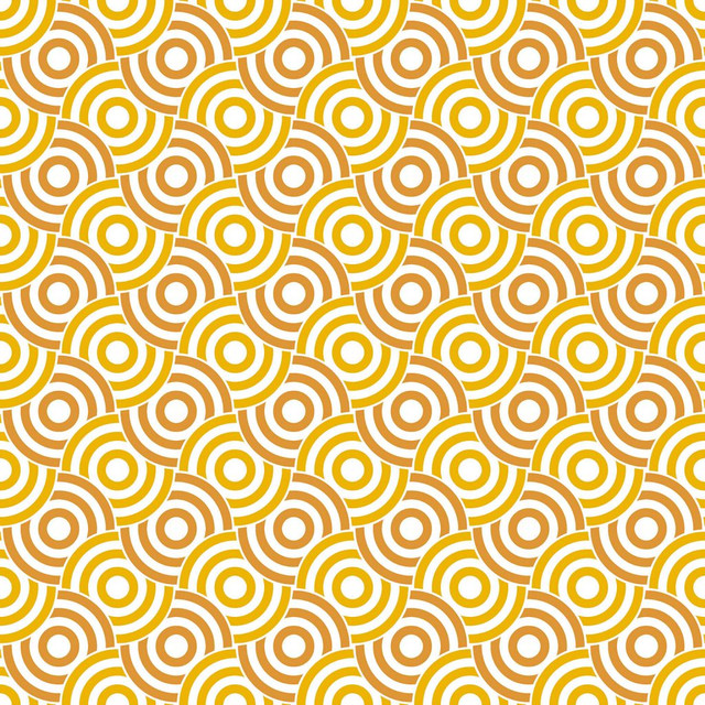 Circle Up Dijon by RM CoCo Fabric