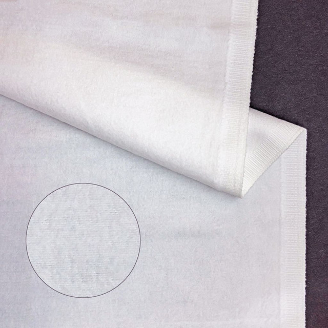 RM Designer Napped Sateen White by RM CoCo Fabric