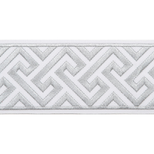 Capri - Silver by Europatex Fabric Capri 57.3% Fibranne, 28.47% Metallic Thread, 14.23% Polyester China See Sample Horizontal: N/A and Vertical: N/A 3.50 inches  - Fabric Carolina -