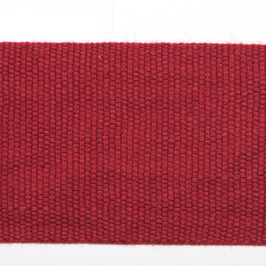 Le Lin 2'' Tape - Rouge by Europatex Fabric Le Lin Collection 63% Linen / 37% Rayon China See Sample Horizontal: N/A and Vertical: N/A 2.00 inches  - Fabric Carolina -