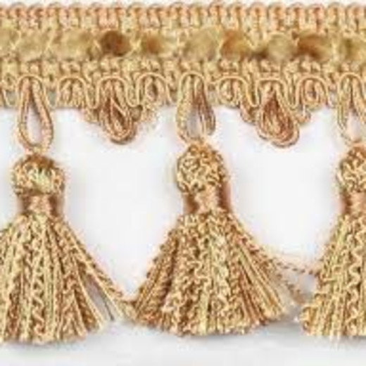 Senlis Col. Gold by Europatex Fabric Les Marches 50% Polyester / 50% Rayon China See Sample Horizontal: N/A and Vertical: N/A 3.00 inches  - Fabric Carolina -