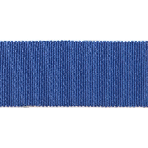 Versailles 1.5" Grosgrain Ribbon - Cobalt by Europatex Fabric Versailles 100% Rayon China See Sample Horizontal: N/A and Vertical: N/A 1.50 inches  - Fabric Carolina -