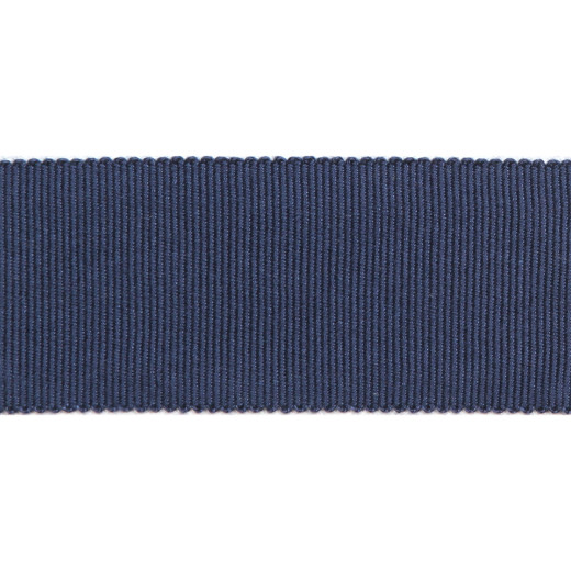 Versailles 1.5" Grosgrain Ribbon - Navy by Europatex Fabric Versailles 100% Rayon China See Sample Horizontal: N/A and Vertical: N/A 1.50 inches  - Fabric Carolina -