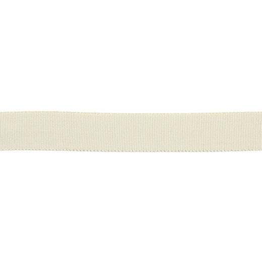 Versailles 7/8" Grosgrain Ribbon - Parchment by Europatex Fabric Versailles 100% Rayon China See Sample Horizontal: N/A and Vertical: N/A 0.88 inches  - Fabric Carolina -