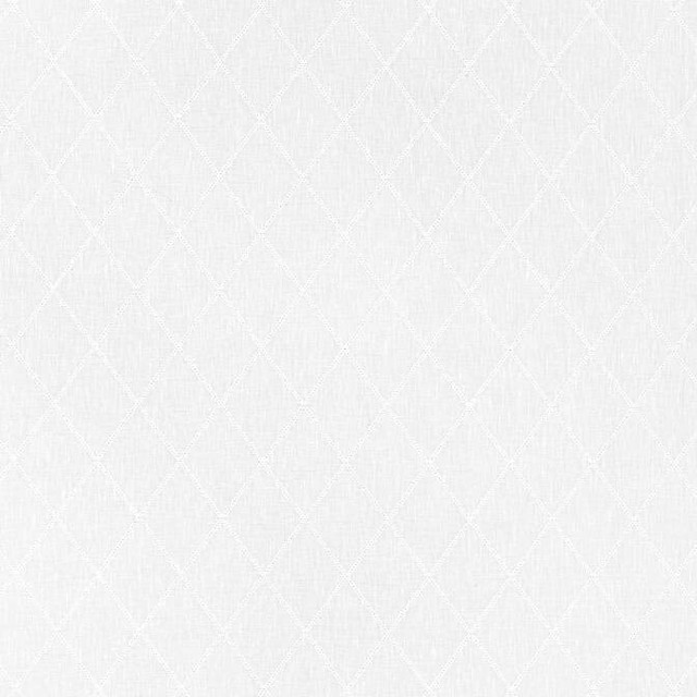 Skipton Trellis Snow White FWW7104 by Thibaut Fabric Thibaut Fabric Skipton Trellis Snow White FWW7104Fabric Atmosphere 60% Polyester, 40% Linen TURKEY </p><p>Repeat: V: 4.25 108 - Fabric Carolina -