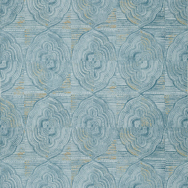 Kalahari Teal T10249 by Thibaut Wallpaper Thibaut Wallpaper Kalahari Teal T10249Wallpaper Colony Embossed Vinyl Non Woven Wallp ITALY </p><p>Repeat: V: 27.5 39.4 - Fabric Carolina -