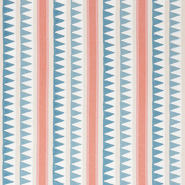 Lomita Stripe French Blue and Coral F916237 by Thibaut Fabric Thibaut Fabric Lomita Stripe French Blue and Coral F916237Fabric Kismet Fabric Book 100% Cotton INDIA </p><p>Repeat: V: 7 53 - Fabric Carolina - Lomita Stripe French Blue and Coral F916237 by Thibaut Fabric Thibaut Fabric Lomita Stripe French Blue and Coral F916237Fabric Kismet Fabric Book 100% Cotton INDIA </p><p>Repeat: V: 7 53 - Fabric Carolina -