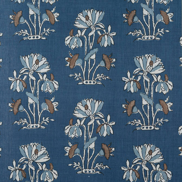 Lily Flower Navy F913203 by Thibaut Fabric Thibaut Fabric Lily Flower Navy F913203Fabric Mesa Fabric Book 100% Linen THAILAND </p><p>Repeat: V: - 54 - Fabric Carolina - Lily Flower Navy F913203 by Thibaut Fabric Thibaut Fabric Lily Flower Navy F913203Fabric Mesa Fabric Book 100% Linen THAILAND </p><p>Repeat: V: - 54 - Fabric Carolina -