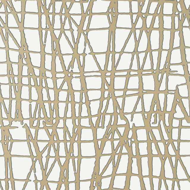 Mori Metallic Gold T450 by Thibaut Wallpaper Thibaut Wallpaper Mori Metallic Gold T450Wallpaper Modern Resource Non Woven Wallpaper U.S.A. </p><p>Repeat: V: 36 27 - Fabric Carolina -