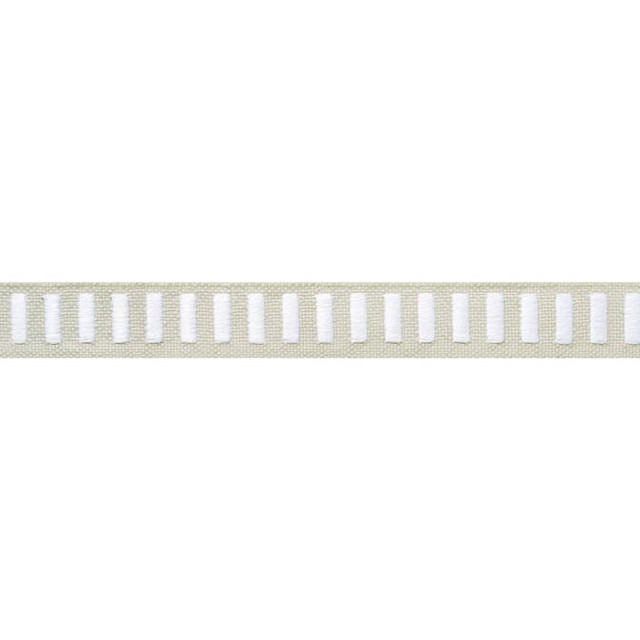 Dash Tape White on Linen E12135 by Thibaut Fabric Thibaut Fabric Dash Tape White on Linen E12135Fabric Tapes & Trims Volume 2 90% Cotton, 10% Polyester INDIA </p><p>Repeat: V: 0.5 1 - Fabric Carolina - Dash Tape White on Linen E12135 by Thibaut Fabric Thibaut Fabric Dash Tape White on Linen E12135Fabric Tapes & Trims Volume 2 90% Cotton, 10% Polyester INDIA </p><p>Repeat: V: 0.5 1 - Fabric Carolina -