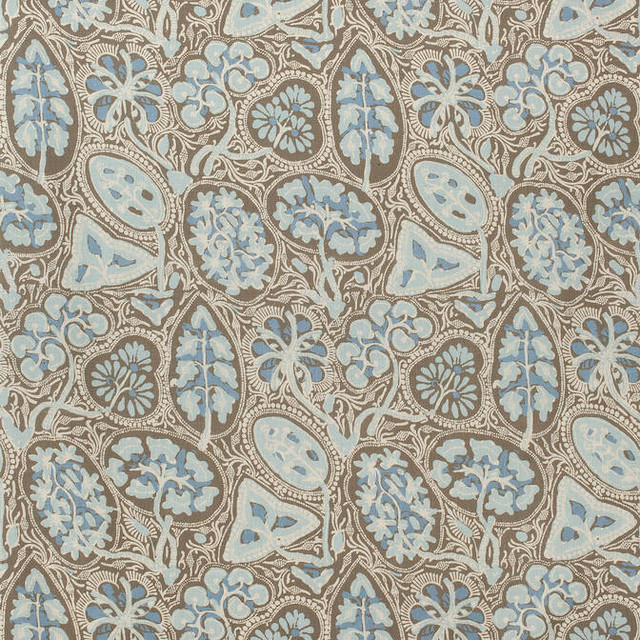 Cochin Aqua and Brown F988718 by Thibaut Fabric Thibaut Fabric Cochin Aqua and Brown F988718Fabric Trade Routes Fabric Book 100% Linen THAILAND </p><p>Repeat: V: 43 54 - Fabric Carolina - Cochin Aqua and Brown F988718 by Thibaut Fabric Thibaut Fabric Cochin Aqua and Brown F988718Fabric Trade Routes Fabric Book 100% Linen THAILAND </p><p>Repeat: V: 43 54 - Fabric Carolina -