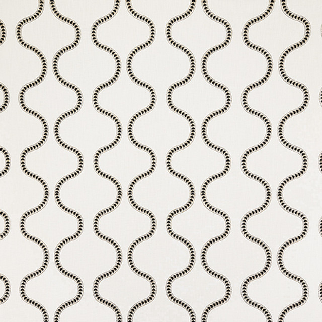 Subsequent Onyx by Carole Fabric Shape Shifter Base: 100% Cotton Embr: 80% Cotton, 20% Viscose India 7 5/8" V, 9" H 51" - Fabric Carolina - Subsequent Onyx by Carole Fabric Shape Shifter Base: 100% Cotton Embr: 80% Cotton, 20% Viscose India 7 5/8" V, 9" H 51" - Fabric Carolina -