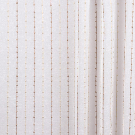I Guess Lino by Carole Fabric Sheer Movement 100% Polyester Turkey  4 1/2" V, 2" H 125"  - Fabric Carolina -
