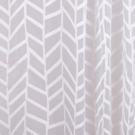 Well Thanks Quartz by Carole Fabric Sheer Movement 100% Polyester Turkey  12" V, 13 1/8" H 118"  - Fabric Carolina -