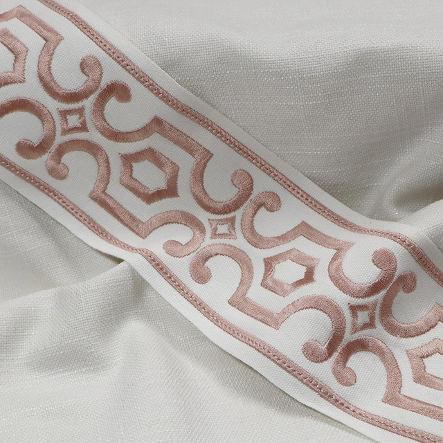 Avebury Emb Tape Petal by Magnolia Trim - 100% Cotton, Emb Viscose India Horizontal: and Vertical: 4 - Fabric Carolina -