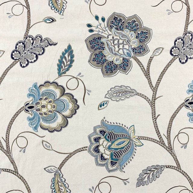 Salma Splendid by Magnolia Fabric - 100% Cotton India 10000 Horizontal: 26 and Vertical: 29 54 - Fabric Carolina -