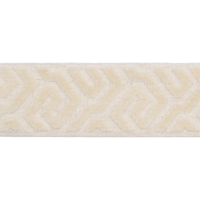 Sutton Tape Pearl by Magnolia Fabric - 58% RAYON, 31% POLY, 11% LINEN CHINA  Horizontal:  and Vertical:  3.5  - Fabric Carolina -