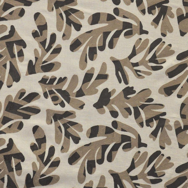 Elkhorn # 621 Sparrow by Maxwell Fabric Color Theory-Vol.Vii Sandalwood BASE: 36% COTTON
30% PES
17% VISCOSE
17% LINEN EMB: SPUN POLYESTER INDIA V-15.2" H-25.4" 56" - Fabric Carolina -