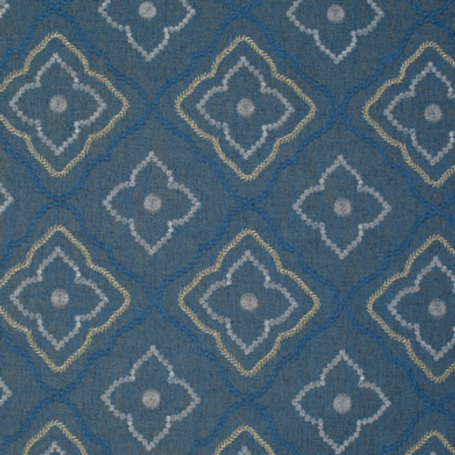 Leonardo River by Mitchell Fabric #2405 85% Polyester, 15% Linen Imported </p><p>Repeat: Horizontal: 7.75 and Vertical: 8 40 - Fabric Carolina - Leonardo River by Mitchell Fabric #2405 85% Polyester, 15% Linen Imported </p><p>Repeat: Horizontal: 7.75 and Vertical: 8 40 - Fabric Carolina -
