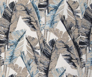 Berwyn Navy Sand by Norbar Fabric SOLEIL 100% SOLUTION DYED POLYESTER 11 1/6"V 13 1/2"H 54 - Fabric Carolina -