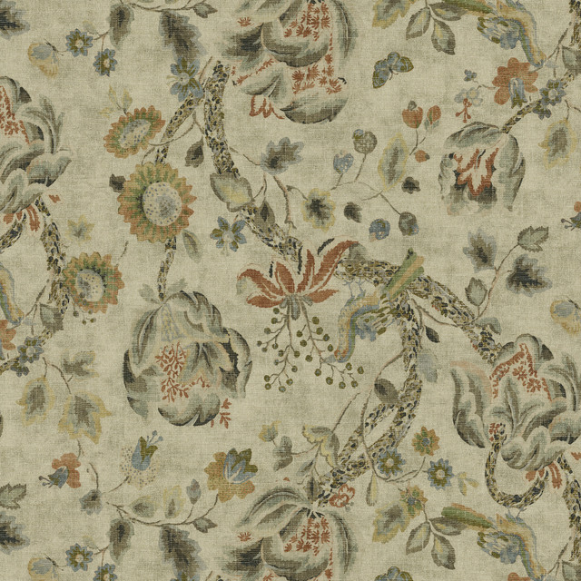 Adalet Chutney 682500 by WAVERLY Fabric - 80% cotton, 20% linen China 51000 Horizontal: 27 and Vertical: 25.25 54 - Fabric Carolina -