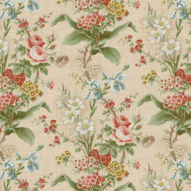 Lucinda Shell 682470 by WAVERLY Fabric - 100% cotton Spain 57000 Horizontal: 27 and Vertical: 25.25 54 - Fabric Carolina -