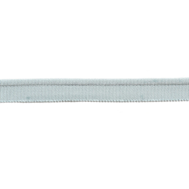 Hellenic Key Grosgrain Lip Cord Mist by Europatex Fabric Hellenic 45% Rayon, 31% Cotton, 23% Fibranne, 1% Polyester 0.25 inches - Fabric Carolina -