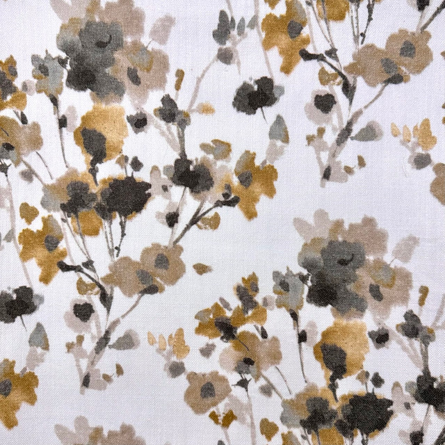 Sakura Yellow by Europatex Fabric Sakura 100% Cotton 55.00 inches - Fabric Carolina - Sakura Yellow by Europatex Fabric Sakura 100% Cotton 55.00 inches - Fabric Carolina -