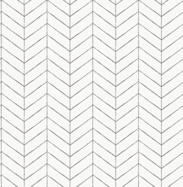 Bison Taupe Herringbone Wallpaper by Chesapeake Birch & Sparrow Covers about 56.4 square feet 20.5-in by 33-ft long roll Unpasted 20.9 - Fabric Carolina - Bison Taupe Herringbone Wallpaper by Chesapeake Birch & Sparrow Covers about 56.4 square feet 20.5-in by 33-ft long roll Unpasted 20.9 - Fabric Carolina -