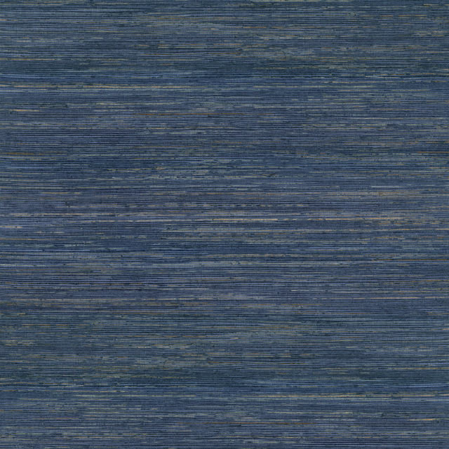 Pattini Indigo Grasscloth Wallpaper by A-Street Prints Fibers Covers about 72 square feet 36-in by 24-ft long roll Unpasted 0 - Fabric Carolina -