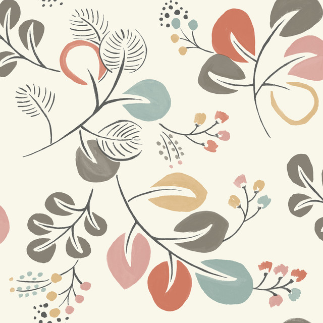 Jona Multicolor Trail Wallpaper by A-Street Prints Folklore Covers about 56.4 square feet 20.5-in by 33-ft long roll Unpasted 10.4 - Fabric Carolina - Jona Multicolor Trail Wallpaper by A-Street Prints Folklore Covers about 56.4 square feet 20.5-in by 33-ft long roll Unpasted 10.4 - Fabric Carolina -