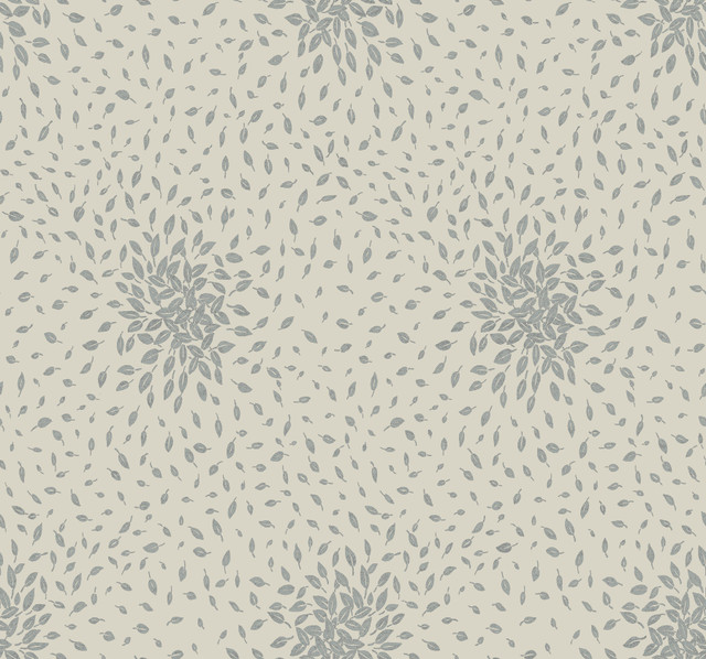 Petite Leaves Beige & Silver Wallpaper by Antonina Vella Antonina Vella Modern Metals Second Edition Covers about 60.5 square feet 27-in by 26.9-ft long roll Unpasted 25.2 - Fabric Carolina - Petite Leaves Beige & Silver Wallpaper by Antonina Vella Antonina Vella Modern Metals Second Edition Covers about 60.5 square feet 27-in by 26.9-ft long roll Unpasted 25.2 - Fabric Carolina -
