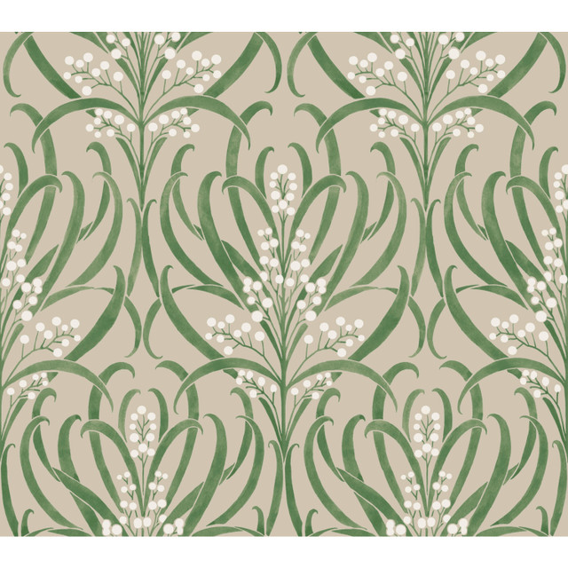 Calluna Linen Metallic Wallpaper by Ronald Redding Arts and Crafts Covers about 60.8 square feet 27-in by 27-ft long roll Unpasted 24 - Fabric Carolina - Calluna Linen Metallic Wallpaper by Ronald Redding Arts and Crafts Covers about 60.8 square feet 27-in by 27-ft long roll Unpasted 24 - Fabric Carolina -