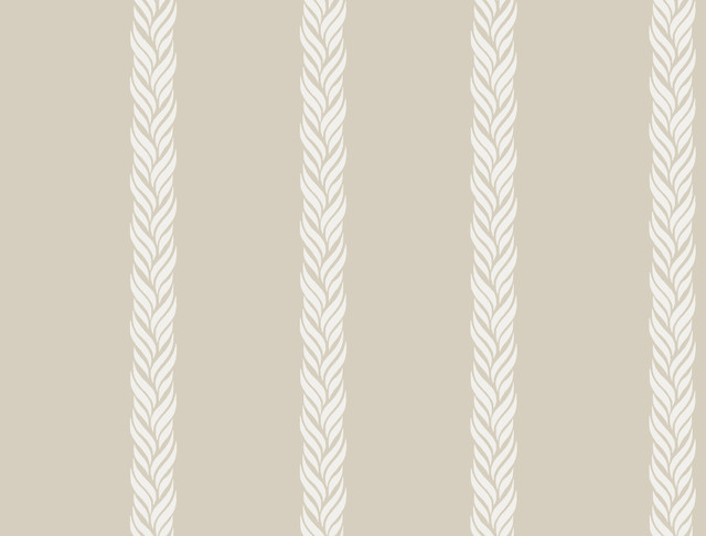 Braided Stripe Beige Wallpaper by Ronald Redding Classics Covers about 60.8 square feet 27-in by 27-ft long roll Unpasted 20.5 - Fabric Carolina - Braided Stripe Beige Wallpaper by Ronald Redding Classics Covers about 60.8 square feet 27-in by 27-ft long roll Unpasted 20.5 - Fabric Carolina -