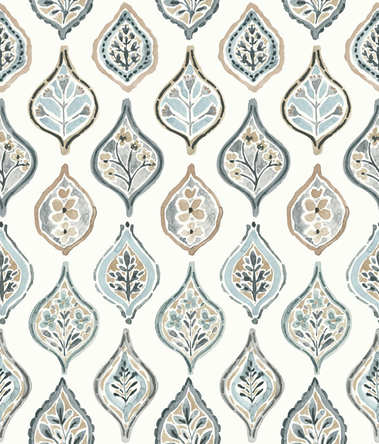 Marketplace Motif White & Neutral Wallpaper by York Wallcoverings Earthy Tones Covers about 56.4 square feet 20.5-in by 33-ft long roll Prepasted 24 - Fabric Carolina - Marketplace Motif White & Neutral Wallpaper by York Wallcoverings Earthy Tones Covers about 56.4 square feet 20.5-in by 33-ft long roll Prepasted 24 - Fabric Carolina -