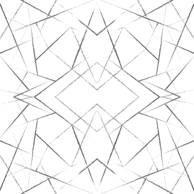 Geo Diamond Black Wallpaper by York Wallcoverings Modern Art Covers about 56.4 square feet 20.5-in by 33-ft long roll Prepasted 20.5 - Fabric Carolina - Geo Diamond Black Wallpaper by York Wallcoverings Modern Art Covers about 56.4 square feet 20.5-in by 33-ft long roll Prepasted 20.5 - Fabric Carolina -