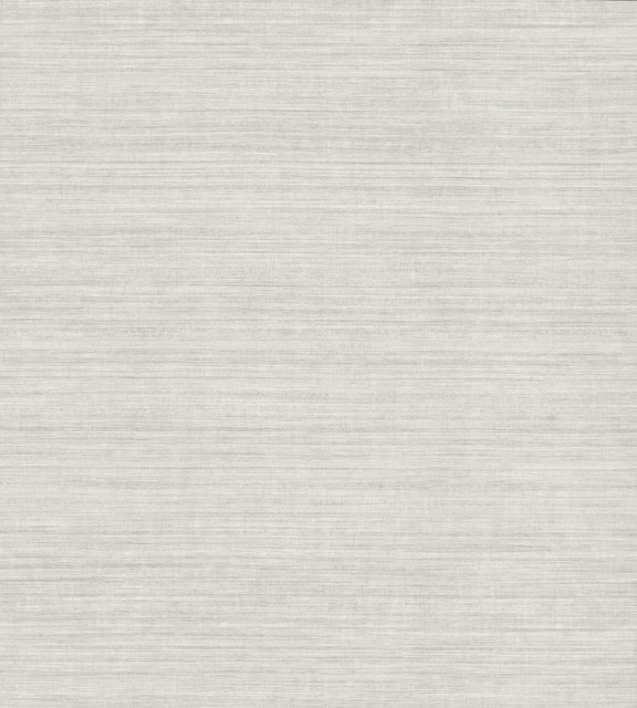 Tasar Silk Grey Wallpaper by York Wallcoverings Natural Digest Covers about 60.8 square feet 27-in by 27-ft long roll Unpasted 0 - Fabric Carolina -