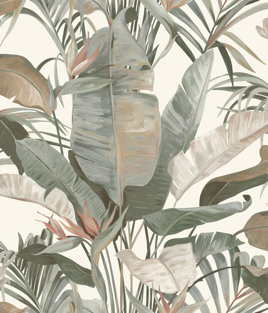 Tropical White Cabana Wallpaper by Candice Olson Natural Discovery Covers about 56.4 square feet 20.5-in by 33-ft long roll Unpasted 24 - Fabric Carolina - Tropical White Cabana Wallpaper by Candice Olson Natural Discovery Covers about 56.4 square feet 20.5-in by 33-ft long roll Unpasted 24 - Fabric Carolina -