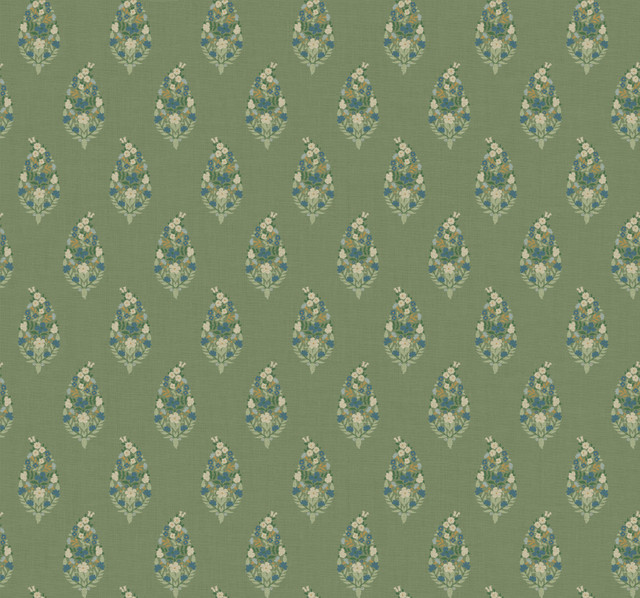 Paisley Green Wallpaper by Rifle Paper Co. Rifle Paper Co. 3rd Edition Covers about 60.8 square feet 27-in by 27-ft long roll Unpasted 25.25 - Fabric Carolina - Paisley Green Wallpaper by Rifle Paper Co. Rifle Paper Co. 3rd Edition Covers about 60.8 square feet 27-in by 27-ft long roll Unpasted 25.25 - Fabric Carolina -