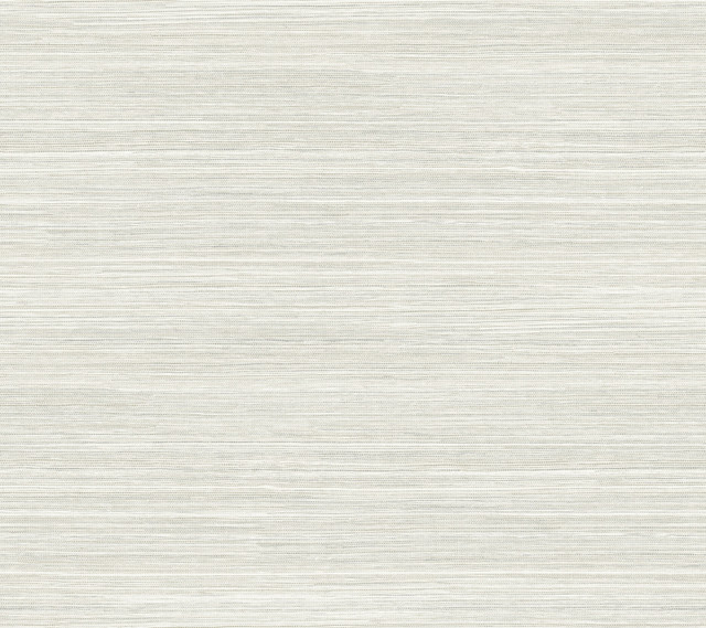 Cattail Weave White Peel & Stick Wallpaper by York Wallcoverings Grasscloth, Wood & Stone Covers about 45 square feet 27-in by 20-ft long roll Peel & Stick 24 - Fabric Carolina -